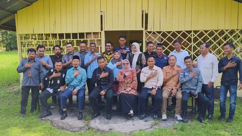 Pengurus PWI Kampar Coffee Morning dengan Bupati dan Wabup